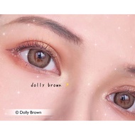 LENS DOLLY (BROWN/GRAY) (15/16mm) BY DAISY.LENS