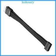 KOK Mini USB Switchig Cable USB 9 Pin to 11 Pin Female Mainboard to Chassis Line