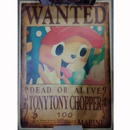 [瑕疵品] 海賊王 通緝令 喬巴 海報 One Piece Wanted Dead or Alive Chopper Poster