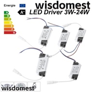 WISDOMEST LED Driver, Waterproof 3W-36W Panel Light,  Easy installation Constant Current Power Supply Light Accessories