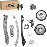 Timing Chain kit with VVT Sprockets Gears 1S7Z6K254AA CJ5E6K254AC Compatible with Ford Edge Escape E