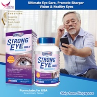 1 box US Clinicals Strong Eye 60s 新加坡强眼力抗眼睛疲劳干涩防视力退化叶黄素胶囊 *Eye Vitamin, Ubat Mata, Myopia, Lutein Zeaxanthin, Eyebright*