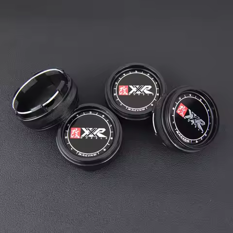 4PCS OD 66MM / ID 62MM Cap Sport Rim Cover XXR Logo Emblem Wheel Center Cap Wheel Hub Cap