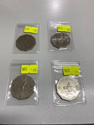 70年代 五元 硬幣 5蚊 每個由$30起至$80/個 價格見黃色標貼 幾十年歷史 品相如圖  歡迎順豐到付/到旺角女人街本店選購 早期錢幣 古錢及其他貨品