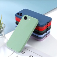 For Cover iPhone 16e Case For Apple iPhone 16e Capas New Liquid Silicone Bumper TPU Soft Cover For i