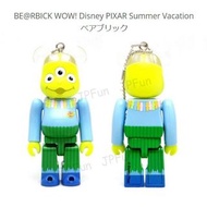 更新 2023.07 🔔稀有 🌈代購 三眼仔 Alien Be@rbrick Disney Summer Vacation 100% bearbrick 日本直送