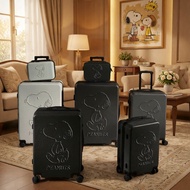『Free Shipping』Snoopy Cartoon luggage student trolley suitcase travel luggage (20/22/24/26/28 inches