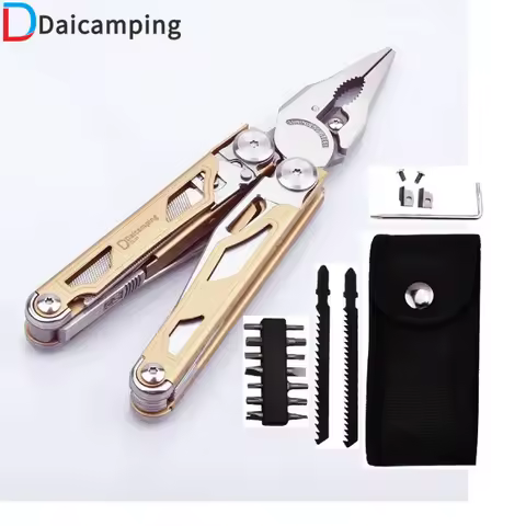 Daicamping DL30 Replaceable Parts Hand Multi Tools Multi-tool Cutter EDC Multitool Survival Gear Pli