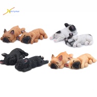 Sr Cute Sleeping Dog Fridge Magnetic Sticker French Bulldog Mini Toy Magnet Decor