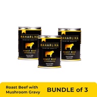 MAHARLIKA ROAST BEEF IN MUSHROOM GRAVY 3 PACKS