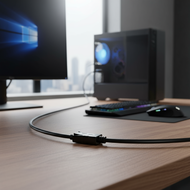 4K DP to HDMI Adapter Cable for PC Laptop TV  Kabel Penyesuai DP ke HDMI 4K untuk PC, Laptop, TV