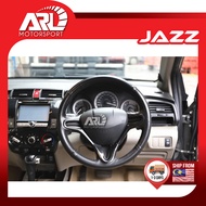 Honda Jazz Fit GE GE8 GG 2nd Interior Decoration Steering Lining Carbon Fiber Design Trim For Jazz (