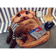 Ready Stock Poodle Pattern Pet Dog Puppy Cat Bed Mat Pad Cushion