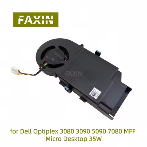New For Dell Optiplex 3080 5080 7080 7090 MFF T3240 Desktop Cooling Fan Heatsink Fans Cooler 0JV47V 