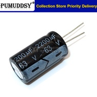 5PCS 63v2200uf 18*30 63v 2200uf 18x30 Electrolytic capa Electrolytic capacitor