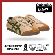 ONITSUKA TIGER - MEXICO 66 Onitsuka Tiger Leather Beige Green Unisex