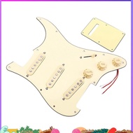 Loaded Prewired SSS Alnico 5 Alnico V HOT Pickups Pickguard Set for  Guitar