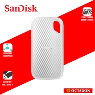 SANDISK E61 1TB WHITE PORTABLE SSD (SDSSDE61-1T00-G46W)