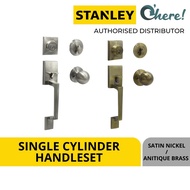 Stanley Single Cylinder Handleset Entrance/ Main Door Entry Grip Handleset/ HDB lock / BTO lock