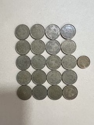 （72年20枚大壹毫）香港硬幣英女王伊利沙伯二世 1972年大一毫 Government of Hong Kong Coin Queen Elizabeth ll 1972 $0.1
