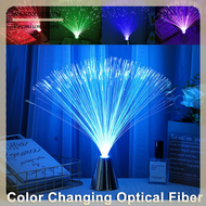 [COD] MULTICOLOR LED Fiber Optic Light โคมไฟกลางคืนคริสต์มาสงานแต่งงาน Holiday Home Decor