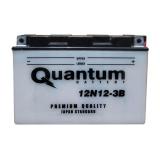 QUANTUM 12N12-3B Conventional Motorcycle Battery gAN
