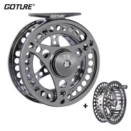 ☁∏☇Goture 3/4 5/6 7/8 9/10 WT Fly Fishing Reels CNC-machined Large Arbor Fly Reel 2+1BB 1:1 For Trou