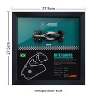 F1 Car Model Picture Frame Decor Wall Art