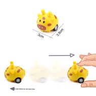 Children's car toys 3-6 years old boys baby quality drop resistance mini animal resilience toy car kindergarten