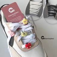 [Charming Deco] Smile Mini Cham (5 Types) Shoes charm sneakers running shoes custom Cute croc jibbitz Shoes diy charms sneaker decoration