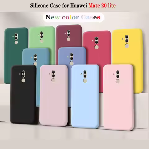 For Huawei Mate 20 lite Case Soft Silicone Back Case For Huawei Mate20 lite Phone Cover Mate 20 lite