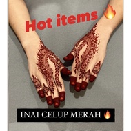 Paste inai celup kilo hennabynury - inai celup merah menyala mesra wudhuk dan tahan lama.