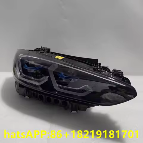 for BMW M3 G80 headlights 2020-2024 M4 G82 G22 G23 G26 LED laser headlight The bright strip is silve