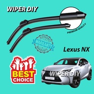 Lexus NX200T NX300H 2015 Silicone Wiper Blade Windscreen Viper Pengelap Kereta