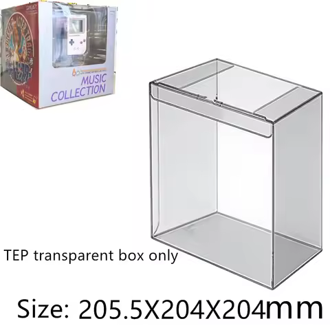 Transparent Box Protector For Pokémon Red & Pokémon Blue Game Music Collection: Game Boy Jukebox Col
