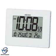 Seiko QHL057W QHL057WN Digital LCD Wall and Desk Clock