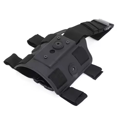 Tactical Scorpion Gear TSG-DLP Modular Polymer Drop Leg Platform - Black