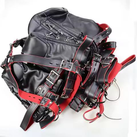 BDSM Puppy Play K9 Bondage Kit Dog Hood Binding band Mouth Ball Role-Playing