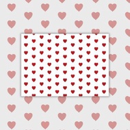 A4. Simple Heart Pattern Tracing Paper