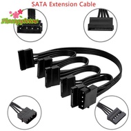 [Pineapple-t] 4Pin 1 Male To 3/4/5/6 Female Splitter Adapter SATA Power Hard Disk Extension Hard Dri