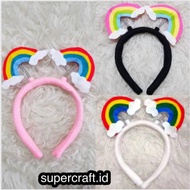 Rainbow Headband Rainbow Headband Rainbow Costume Rainbow Headband Cloud