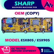 ESX805 / ESX905 SHARP Washing Machine PCB Board ESX 805 ESX 905 BOARD MESIN BASUH SHARP