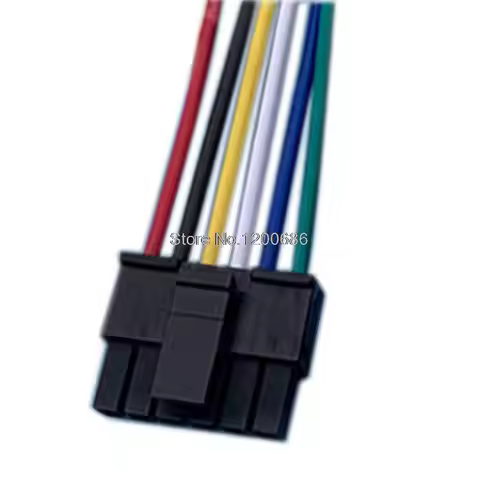 2PIN 15CM 22AWG Molex P/N 43645-0200 2 Pin Molex Micro-Fit 3.0 wire harness Molex 3.0 Pitch wire cab
