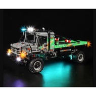 Light Kit 42129 Technic 4x4 Mercedes-Benz Zetros Trial Truck Toy (Only LED Light kit ,No blocks Mode