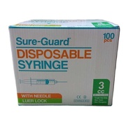 3CC DISPOSABLE SYRINGE  (100's/Box's)