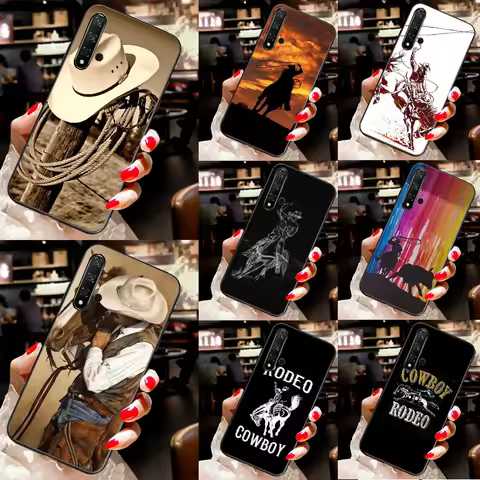 Extreme Sport Rodeo Cowboy Lasso For Huawei Nova 12i 12s 9 10 SE 11i 8i Y91 Y90 Y60 Y70 Y72 Y61 P20 