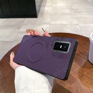 Cho Infinix GT 30 Pro 5g 2025 4G trường hợp từ sợi carbon Ốp da cho gt30pro 30pro x6873 vỏ lưng chốn