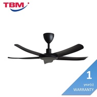 Alkova PAZION G2 5B/46 MATT BLACK Ceiling Fan 5 Blades 46 Inch Matt Black