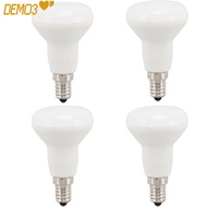 [DEMO3] 4 Pack Long Neck LED Bulbs, E14 Base 5W LED Light Bulbs, Energy Saving 380lm 3000K Warm Whit