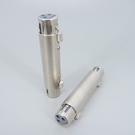 Metal 3-Pin 3 core XLR Female to Female Audio Adapter Connector xlr female
